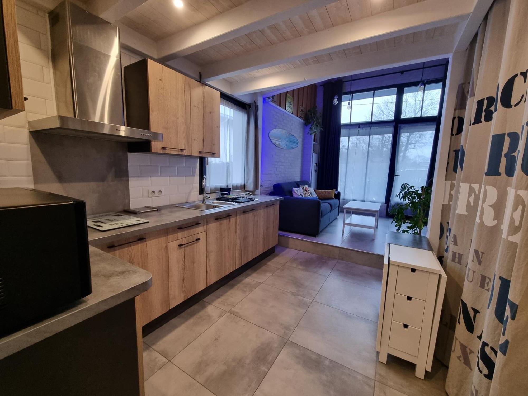 Ferienwohnung T1bis à La Hume Gujan-Mestras Zimmer foto