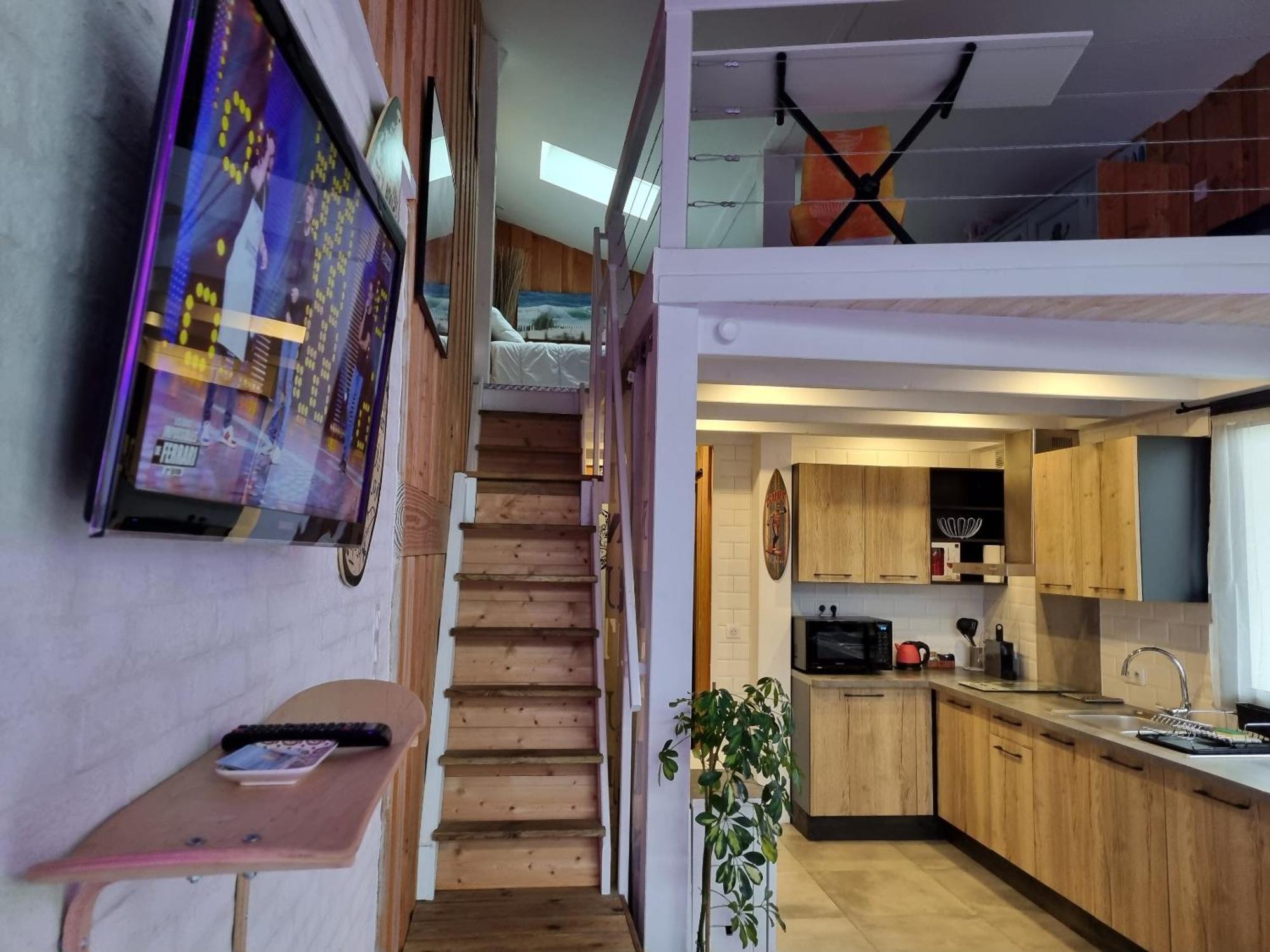 Ferienwohnung T1bis à La Hume Gujan-Mestras Zimmer foto